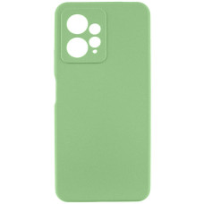 Чохол Silicone Cover Lakshmi Full Camera (AAA) для Xiaomi Redmi Note 12 4G - М'ятний / Mint