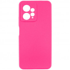 Чохол Silicone Cover Lakshmi Full Camera (AAA) для Xiaomi Redmi Note 12 4G - Рожевий / Barbie pink