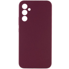 Чехол Silicone Cover Lakshmi Full Camera (AAA) для Samsung Galaxy S24 - Бордовый / Plum