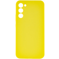 Чехол Silicone Cover Lakshmi Full Camera (AAA) для Samsung Galaxy S24 - Желтый / Yellow