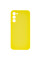 Чехол Silicone Cover Lakshmi Full Camera (AAA) для Samsung Galaxy S24 - Желтый / Yellow - фото