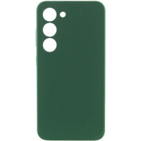 Чехол Silicone Cover Lakshmi Full Camera (AAA) для Samsung Galaxy S24 - Зеленый / Cyprus Green