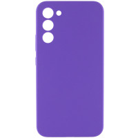 Чехол Silicone Cover Lakshmi Full Camera (AAA) для Samsung Galaxy S24 - Фиолетовый / Amethyst