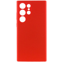 Чехол Silicone Cover Lakshmi Full Camera (AAA) для Samsung Galaxy S24 Ultra - Красный / Red