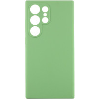 Чохол Silicone Cover Lakshmi Full Camera (AAA) для Samsung Galaxy S24 Ultra - М'ятний / Mint