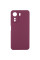 Чехол Silicone Cover Lakshmi Full Camera (AAA) для Xiaomi Redmi 13C / Poco C65 - Бордовый / Plum