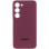 Чохол Silicone Cover Lakshmi Full Camera (AAA) для Samsung Galaxy A15 4G/5G / M15 5G - Бордовий / Plum