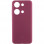 Чехол Silicone Cover Lakshmi Full Camera (AAA) для Xiaomi Redmi Note 13 4G - Бордовый / Plum