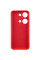 Чехол Silicone Cover Lakshmi Full Camera (AAA) для Xiaomi Redmi Note 13 4G - Красный / Red - фото