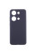 Чохол Silicone Cover Lakshmi Full Camera (AAA) для Xiaomi Redmi Note 13 4G - Сірий / Dark Gray - фото