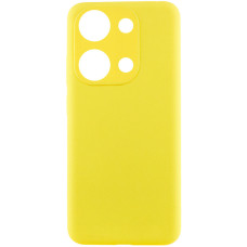 Чехол Silicone Cover Lakshmi Full Camera (AAA) для Xiaomi Redmi Note 13 Pro 4G / Poco M6 Pro 4G - Желтый / Yellow