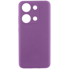 Чохол Silicone Cover Lakshmi Full Camera (AAA) для Xiaomi Redmi Note 13 Pro 4G / Poco M6 Pro 4G - Сливовий / Purple