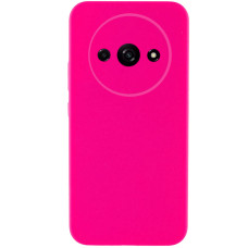 Чохол Silicone Cover Lakshmi Full Camera (AAA) для Xiaomi Redmi A3 - Рожевий / Barbie pink