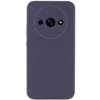 Чохол Silicone Cover Lakshmi Full Camera (AAA) для Xiaomi Redmi A3 - Сірий / Dark Gray