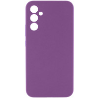 Чохол Silicone Cover Lakshmi Full Camera (AAA) для Samsung Galaxy S24 FE - Сливовий / Purple