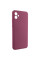 Чохол Silicone Cover Lakshmi Full Camera (AAA) для Samsung Galaxy A06 - Бордовий / Plum - фото