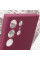 Чехол Silicone Cover Lakshmi Full Camera (AAA) для Samsung Galaxy S25 Ultra - Бордовый / Plum - фото