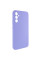 Чохол Silicone Cover Lakshmi Full Camera (AAA) для Samsung Galaxy S25+ - Бузковий / Dasheen - фото