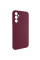 Чохол Silicone Cover Lakshmi Full Camera (AAA) для Samsung Galaxy S25 - Бордовий / Plum - фото