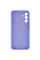 Чохол Silicone Cover Lakshmi Full Camera (AAA) для Samsung Galaxy S25 - Бузковий / Dasheen - фото