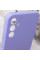 Чохол Silicone Cover Lakshmi Full Camera (AAA) для Samsung Galaxy S25 - Бузковий / Dasheen - фото