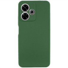 Чехол Silicone Cover Lakshmi Full Camera (AAA) для Xiaomi Redmi Note 14 5G - Зеленый / Cyprus Green
