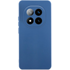 Чохол Silicone Cover Lakshmi Full Camera (AAA) для Xiaomi Redmi Note 14 Pro 5G - Синій / Denim Blue