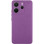 Чехол Silicone Cover Lakshmi Full Camera (AAA) для Xiaomi Redmi Note 14 4G (Int. version) - Сливовый / Purple