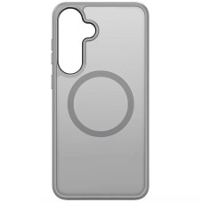 TPU+PC чохол Metal Buttons with MagSafe Colorful для Samsung Galaxy S24 - Сірий / Grey