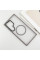 TPU+PC чохол Metal Buttons with MagSafe Colorful для Samsung Galaxy S24 Ultra - Сірий / Grey - фото