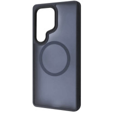 TPU+PC чохол Metal Buttons with MagSafe Colorful для Samsung Galaxy S24 Ultra - Синій / Navy Blue