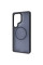 TPU+PC чохол Metal Buttons with MagSafe Colorful для Samsung Galaxy S24 Ultra - Синій / Navy Blue - фото