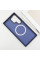 TPU+PC чохол Metal Buttons with MagSafe Colorful для Samsung Galaxy S24 Ultra - Синій / Navy Blue - фото