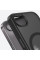 TPU+PC чохол Metal Buttons with MagSafe Colorful для Apple iPhone 16e (6.1) - Чорний / Black - фото