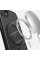 TPU+PC чохол Metal Buttons with MagSafe Colorful для Apple iPhone 16e (6.1) - Чорний / Black - фото