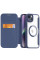 Чохол-книжка Dux Ducis Skin X Pro with MagSafe для Apple iPhone 14 / 13 (6.1) - Blue - фото