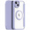 Чехол-книжка Dux Ducis Skin X Pro with MagSafe для Apple iPhone 14 / 13 (6.1) - Purple