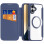 Чохол-книжка Dux Ducis Skin X Pro with MagSafe для Apple iPhone 16 (6.1) - Blue