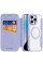 Чехол-книжка Dux Ducis Skin X Pro with MagSafe для Apple iPhone 16 Pro (6.3) - Purple - фото