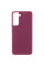 Чохол Silicone Cover Lakshmi (AAA) для Samsung Galaxy S21 FE - Бордовий / Plum