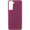 Чохол Silicone Cover Lakshmi (AAA) для Samsung Galaxy S21 FE - Бордовий / Plum