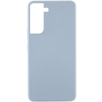 Чехол Silicone Cover Lakshmi (AAA) для Samsung Galaxy S21 FE - Голубой / Sweet Blue