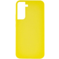 Чехол Silicone Cover Lakshmi (AAA) для Samsung Galaxy S21 FE - Желтый / Yellow