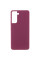 Чохол Silicone Cover Lakshmi (AAA) для Samsung Galaxy S22 - Бордовий / Plum - фото