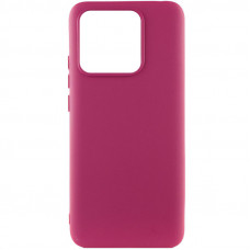 Чехол Silicone Cover Lakshmi (AAA) для Xiaomi 14 - Бордовый / Plum