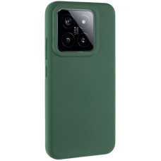 Чохол Silicone Cover Lakshmi (AAA) для Xiaomi 14 - Зелений / Cyprus Green