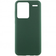 Чехол Silicone Cover Lakshmi (AAA) для Xiaomi Redmi Note 13 Pro+ - Зеленый / Cyprus Green