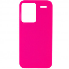 Чехол Silicone Cover Lakshmi (AAA) для Xiaomi Redmi Note 13 Pro+ - Розовый / Barbie pink