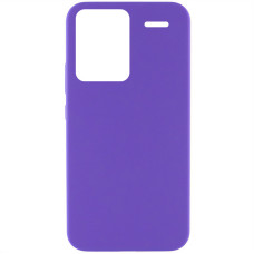 Чохол Silicone Cover Lakshmi (AAA) для Xiaomi Redmi Note 13 Pro+ - Фіолетовий / Amethyst