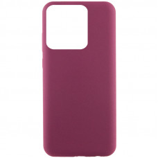 Чохол Silicone Cover Lakshmi (AAA) для Xiaomi Poco X6 / Note 13 Pro 5G - Бордовий / Plum